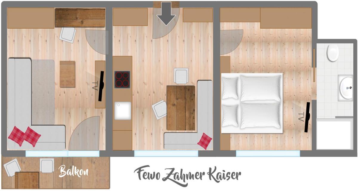 Bio-Bauernhof Bachangerhof เคิสเซน ภายนอก รูปภาพ