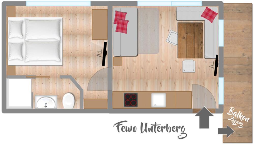 Bio-Bauernhof Bachangerhof เคิสเซน ภายนอก รูปภาพ